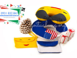 gối xốp GHX 01 mặt trước