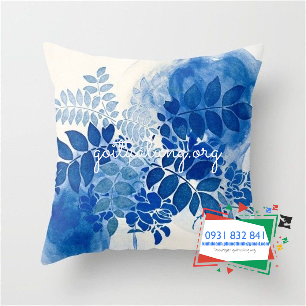 goi tua dep la mau xanh duong