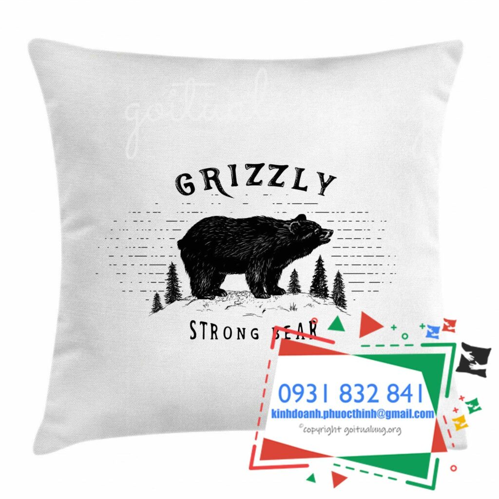 Gối in logo theo yêu cầu