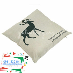 Gối tặng sinh nhật in logo