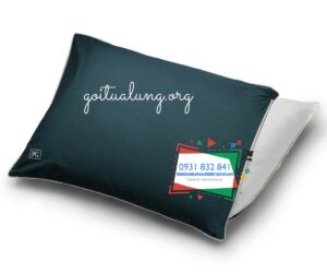 Sản xuất gối in logo